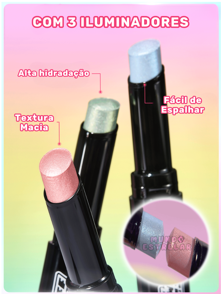 Kit de Maquiagem Completo - Meninas Super Poderosas
