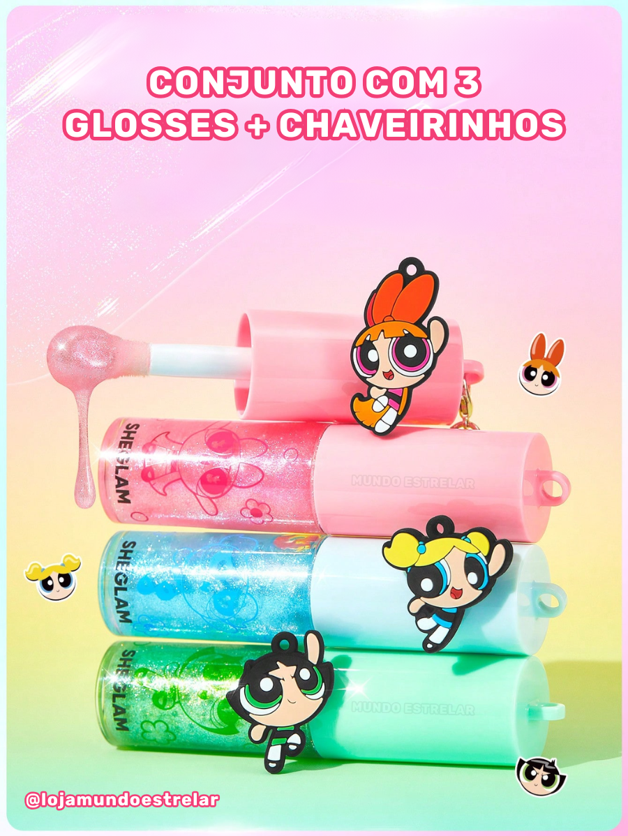 Kit de Maquiagem Completo - Meninas Super Poderosas