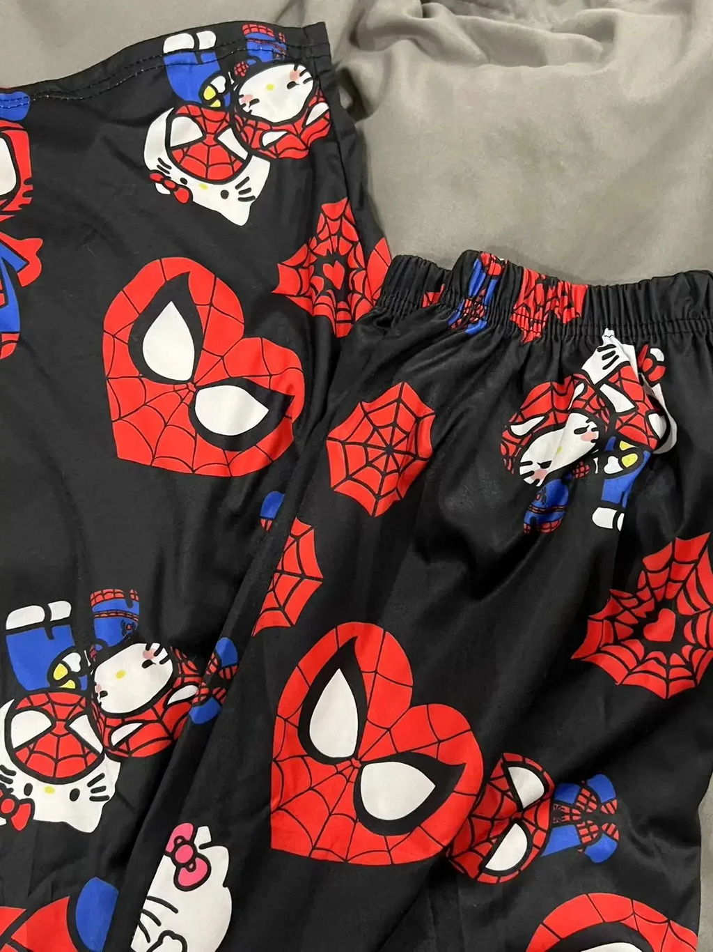 Calça Pijama Hello Kitty & SpiderMan
