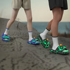 Pantufa Tubarão Neon