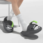 Pantufa Tubarão Brilhante