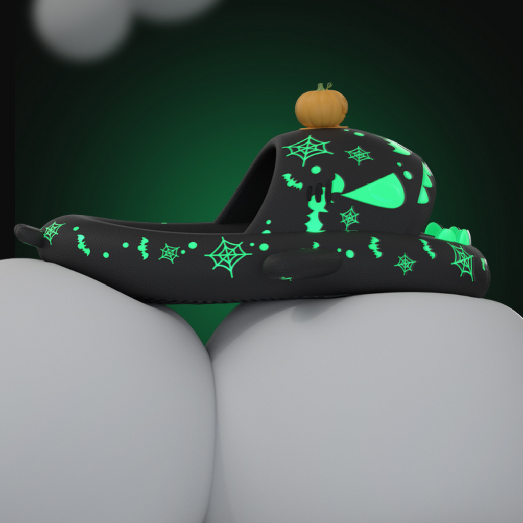 Pantufa Tubarão Neon