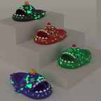 Pantufa Tubarão Neon