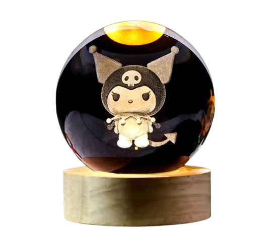 Esfera Hello Kitty e Kuromi