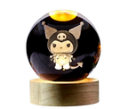 Esfera Hello Kitty e Kuromi