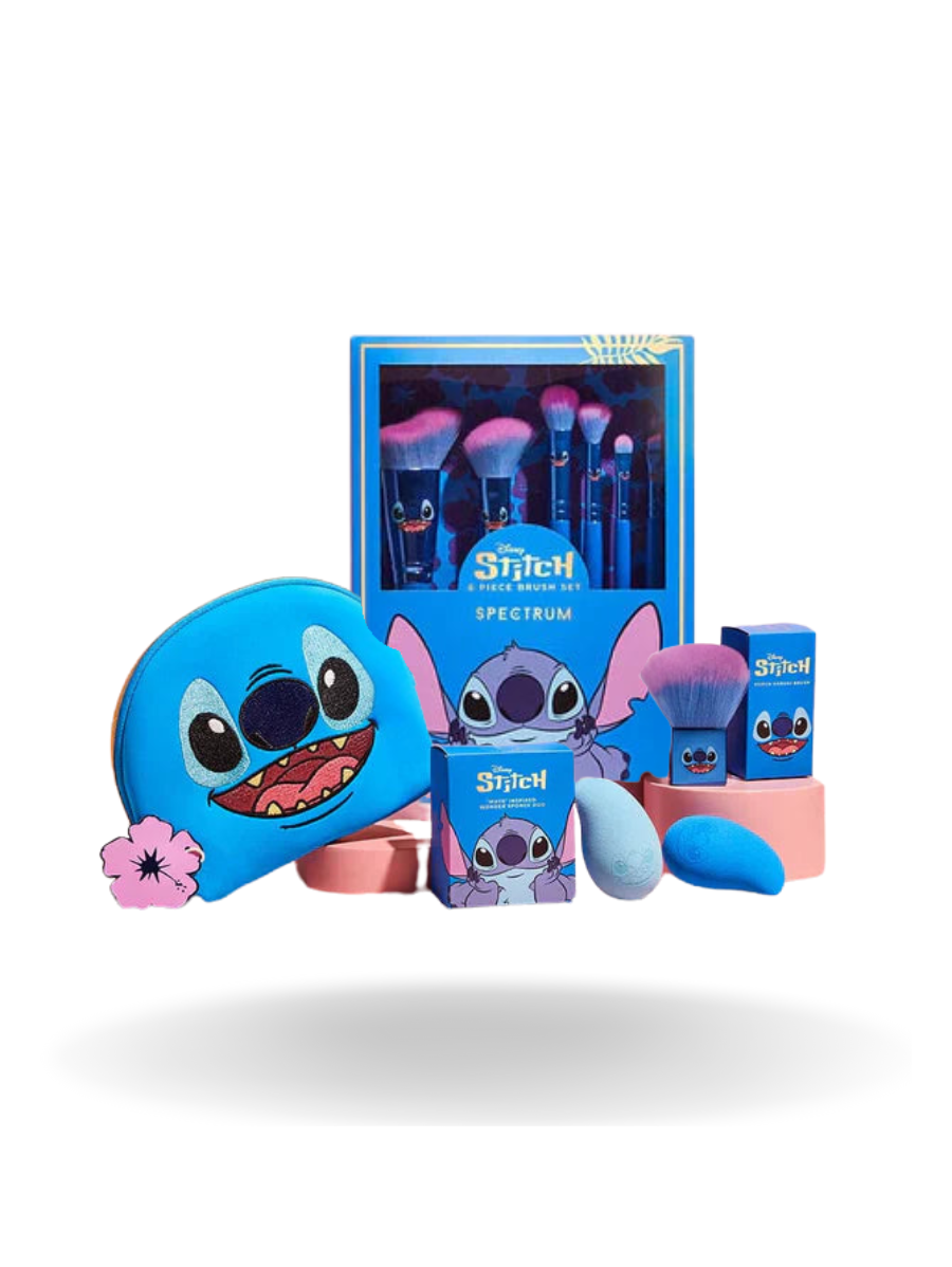 Kit de Pincéis do Stitch - Spectrum - Edição Limitada