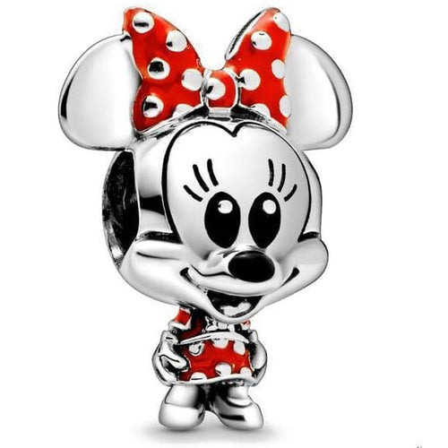 Berloque Charm Baby Minnie - Prata 925