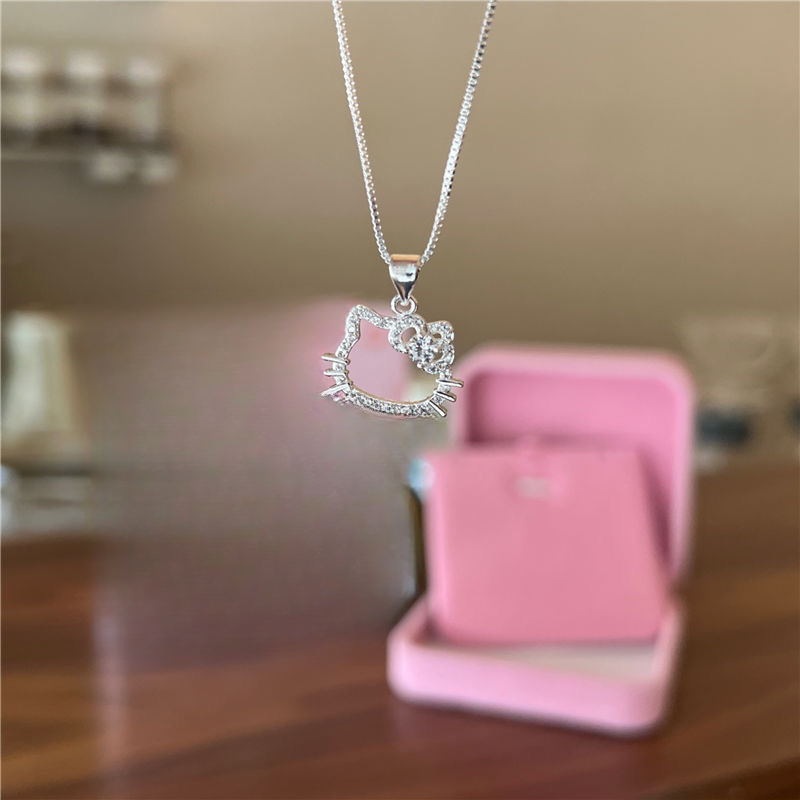 Colar Hello Kitty + Caixinha